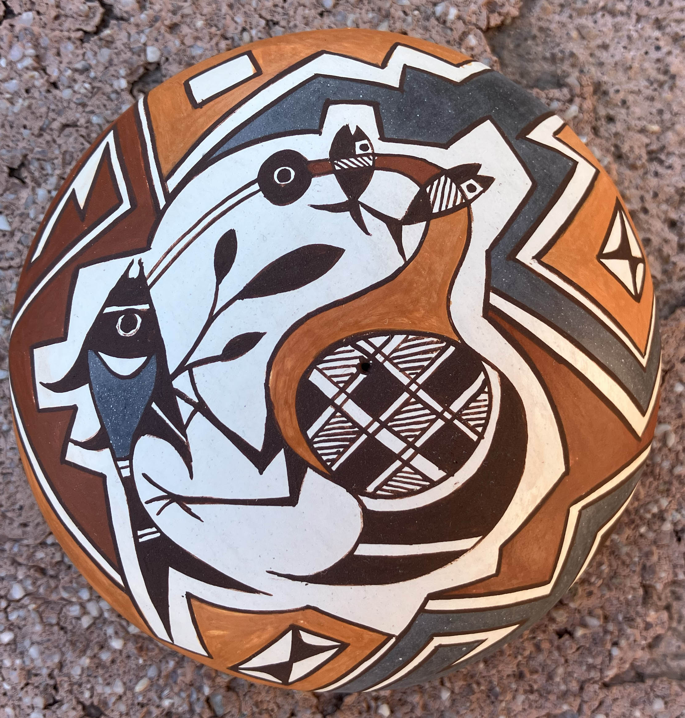 Diane Lewis | Acoma Seed Pot | Penfield Gallery of Indian Arts | Albuquerque, New Mexico